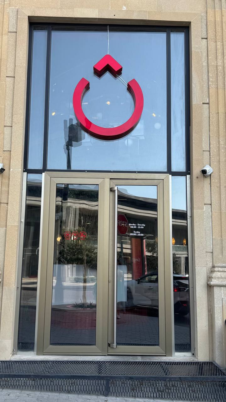 Qabarı işıqlı və işıqsız hərflər layihəsi